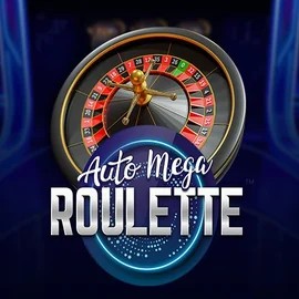 Live Casino logo of Auto Mega Roulette from Pragmatic Play at WinRolla Casino