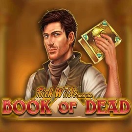 Book of Dead slot icon by Play'n GO, available at WinRolla Casino