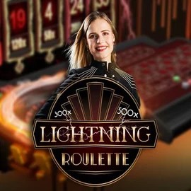 Lightning Roulette casino game by Evolution – featured logo at WinRolla Casino