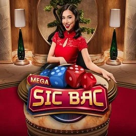 Mega Sic Bac game by Pragmatic Play – logo hosted on WinRolla Casino